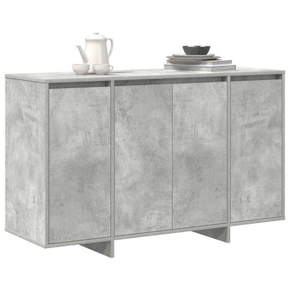 Sideboard Betongrå 120 X 41 X 75 Cm Konstrueret Træ - Billede 3