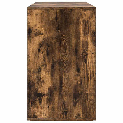 Sideboard Røget Eg 120 X 41 X 75 Cm Konstrueret Træ - Billede 7