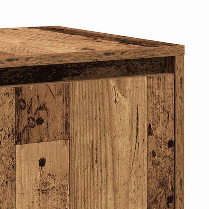 Sideboard Gammelt Træ 120 X 41 X 75 Cm Konstrueret Træ - Billede 9