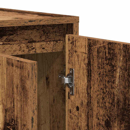 Sideboard Gammelt Træ 120 X 41 X 75 Cm Konstrueret Træ - Billede 10