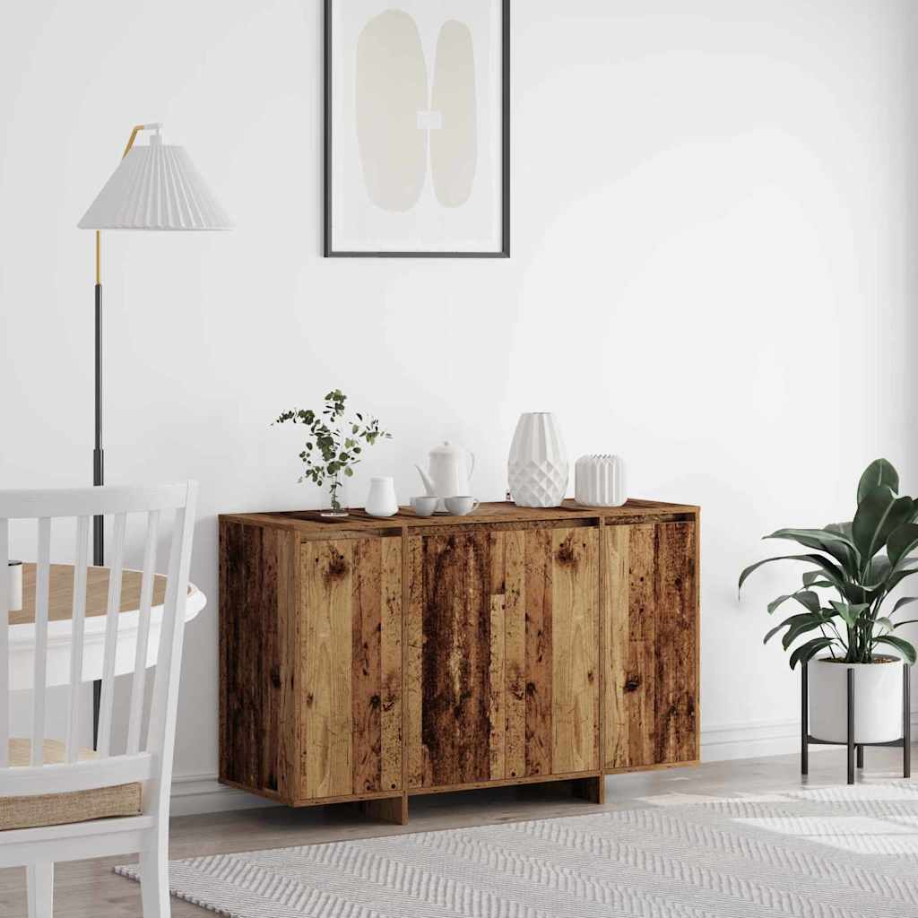 Sideboard Gammelt Træ 120 X 41 X 75 Cm Konstrueret Træ - Hovedbillede