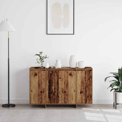 Sideboard Gammelt Træ 120 X 41 X 75 Cm Konstrueret Træ - Billede 4