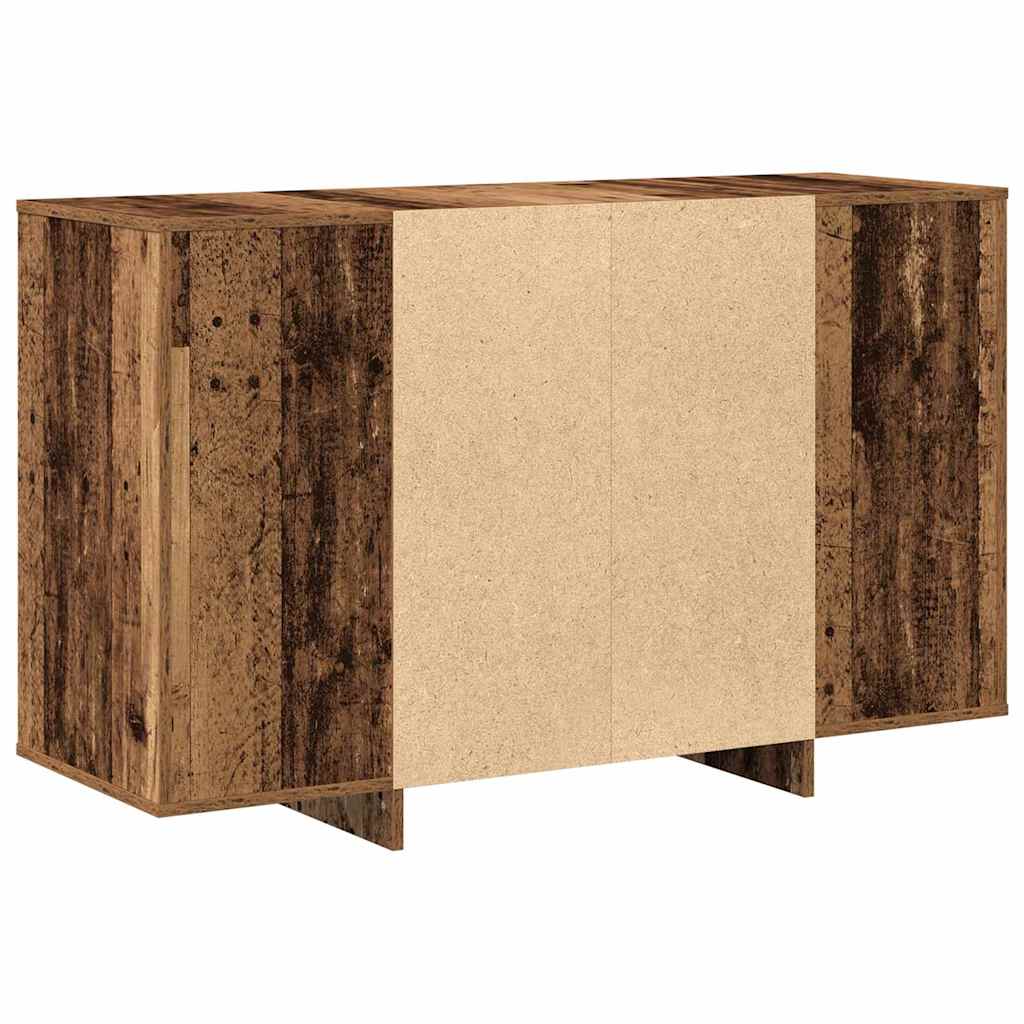 Sideboard Gammelt Træ 120 X 41 X 75 Cm Konstrueret Træ - Billede 8