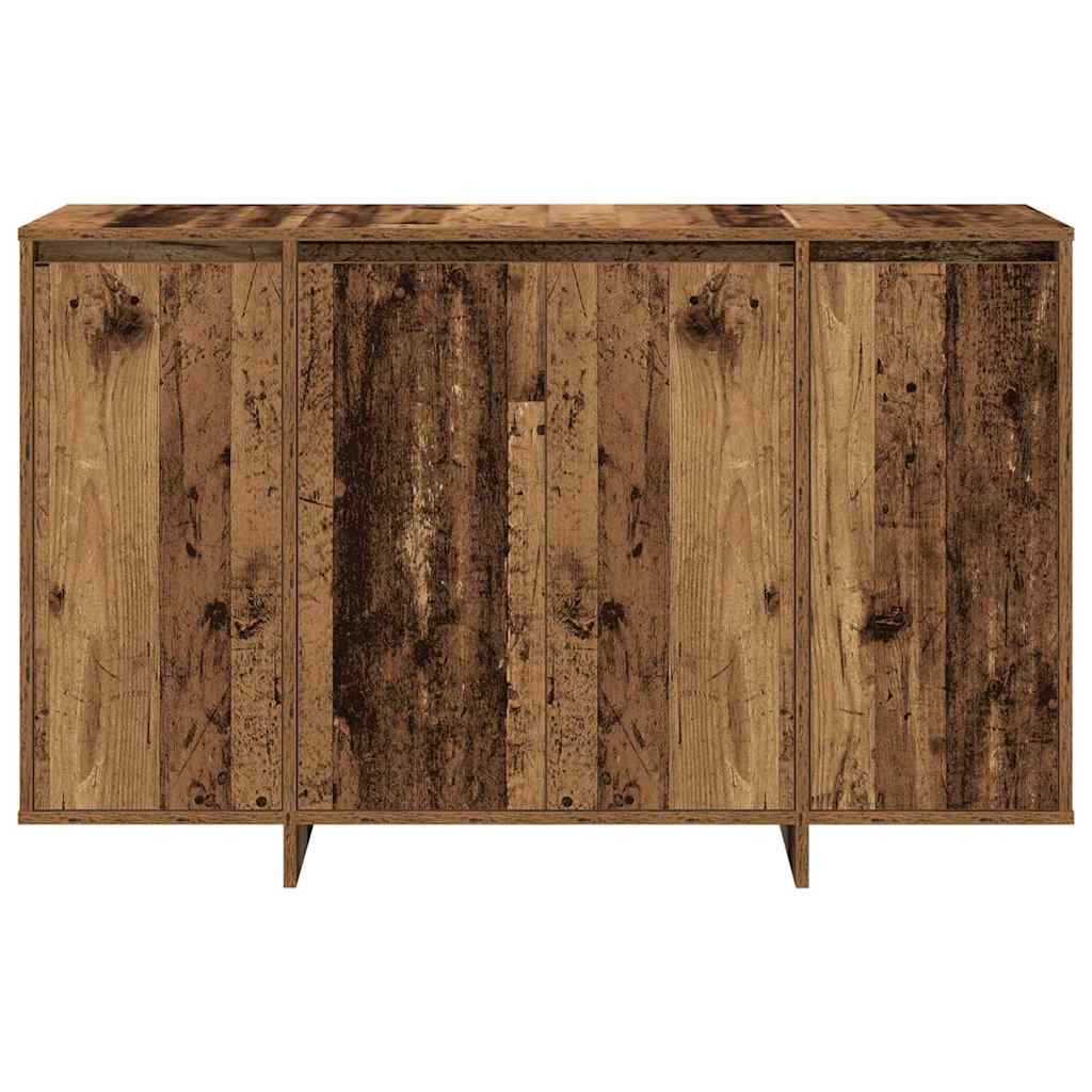 Sideboard Gammelt Træ 120 X 41 X 75 Cm Konstrueret Træ - Billede 6