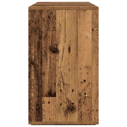 Sideboard Gammelt Træ 120 X 41 X 75 Cm Konstrueret Træ - Billede 7