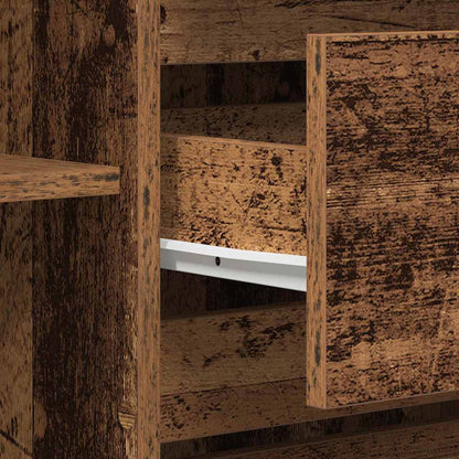 Sideboard 120 X 41 X 75 Cm Konstrueret Træ - Billede 11