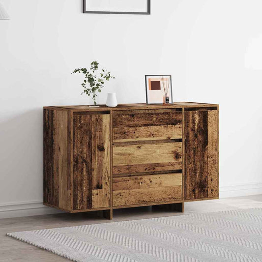 Sideboard Gammelt Træ 120 X 41 X 75 Cm Konstrueret Træ - Hovedbillede