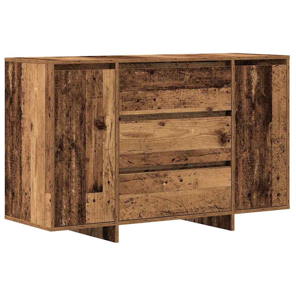 Sideboard Gammelt Træ 120 X 41 X 75 Cm Konstrueret Træ - Billede 2