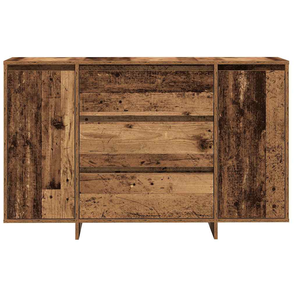 Sideboard Gammelt Træ 120 X 41 X 75 Cm Konstrueret Træ - Billede 6