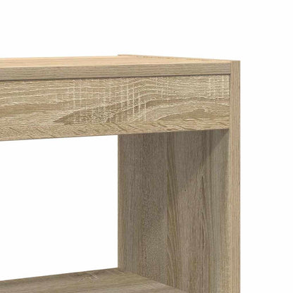 Bogreol Med Hylde Sonoma-eg 80 X 30 X 198 Cm Konstrueret Træ - Billede 8