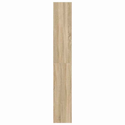 Bogreol Med Hylde Sonoma-eg 80 X 30 X 198 Cm Konstrueret Træ - Billede 6