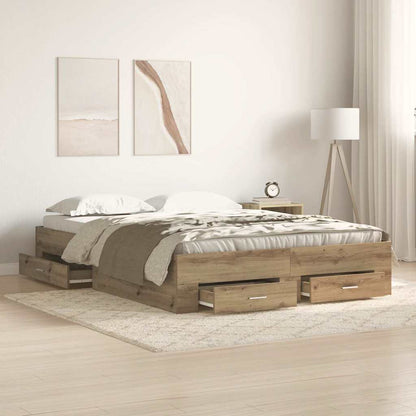 Sengestel Egetræ Konstrueret Træ - Variant 3333973