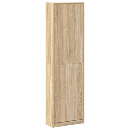 Garderobeskab Sonoma-eg 55 X 25 X 189 Cm Konstrueret Træ - Billede 2