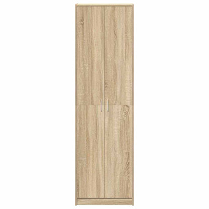 Garderobeskab Sonoma-eg 55 X 25 X 189 Cm Konstrueret Træ - Billede 6