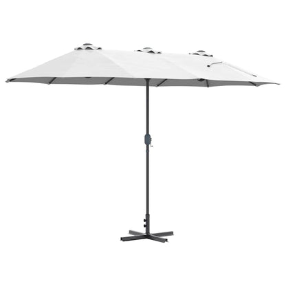Havesol 370 X 197 X 239 Cm Polyester Og Aluminium - Billede 8