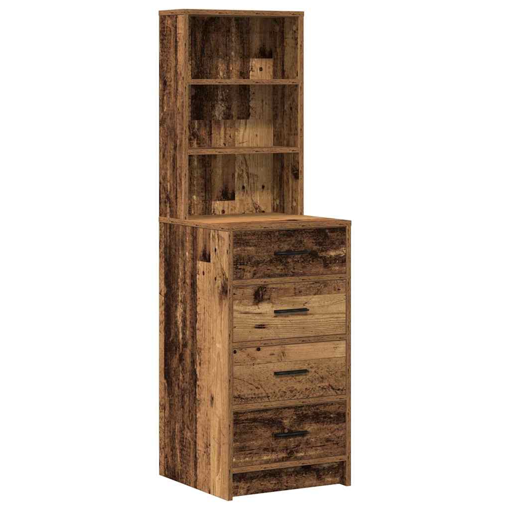 Klædeskab 3 Stk. 78,5 X 41 X 135 Cm Konstrueret Træ - Billede 6