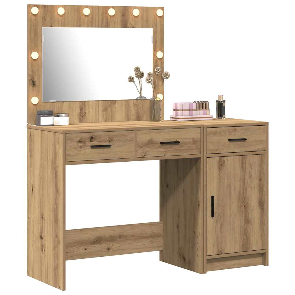 Klædeskab 2 Stk. 40 X 41 X 75 Cm Konstrueret Træ - Billede 3