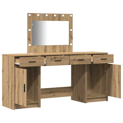 Klædeskab 3 Stk. 78,5 X 41 X 135 Cm Konstrueret Træ - Billede 6
