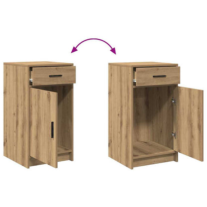 Klædeskab 3 Stk. 78,5 X 41 X 135 Cm Konstrueret Træ - Billede 13