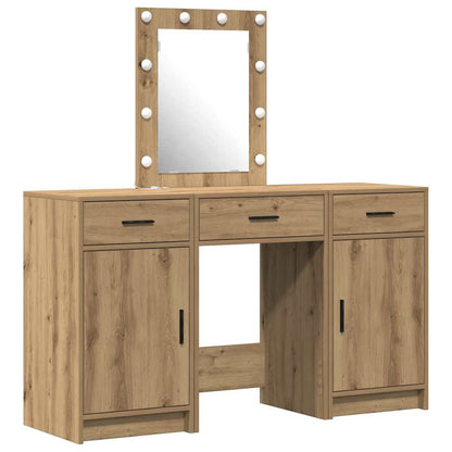 Klædeskab 50 X 41 X 135 Cm Konstrueret Træ - Billede 2