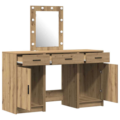 Klædeskab 50 X 41 X 135 Cm Konstrueret Træ - Billede 6