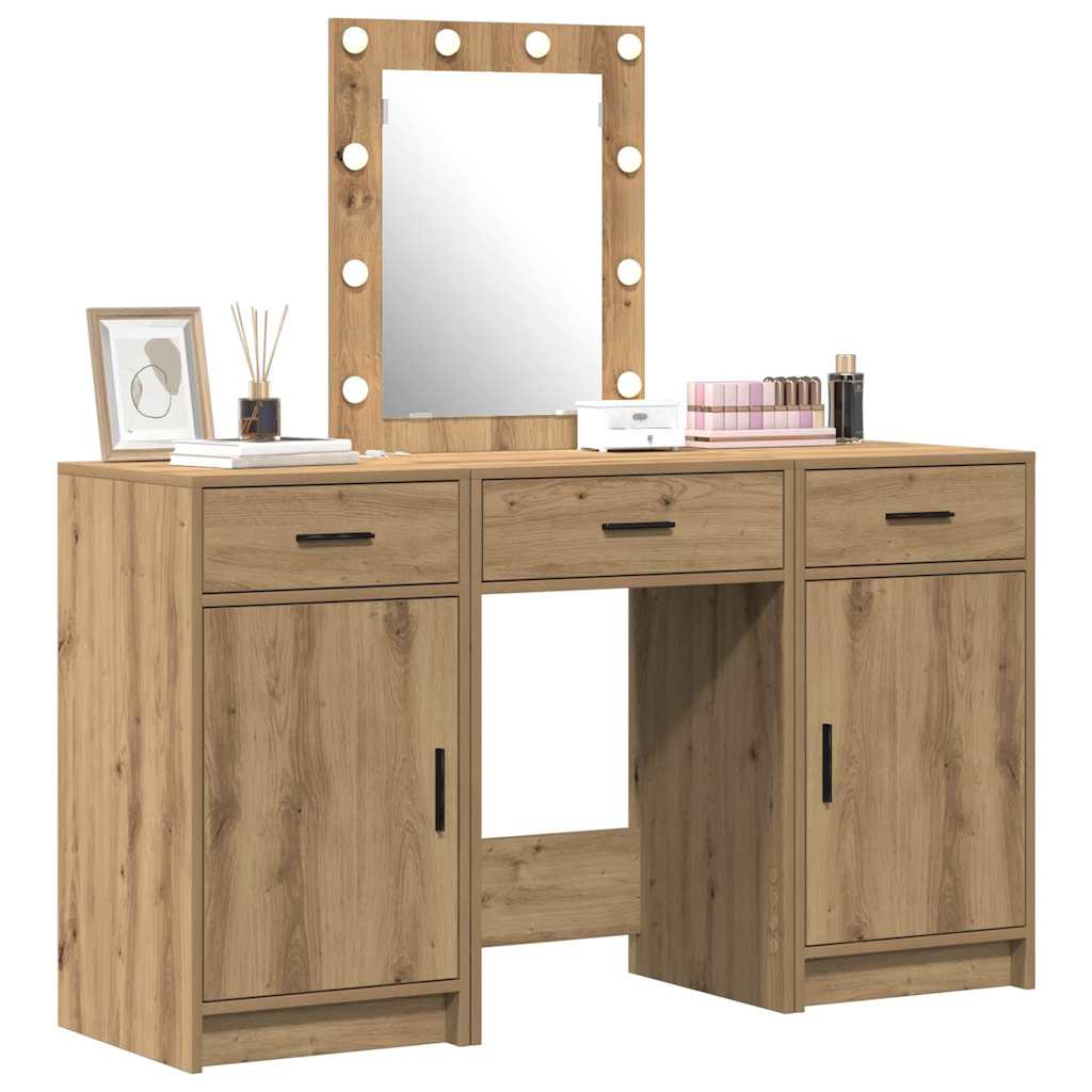 Klædeskab 50 X 41 X 135 Cm Konstrueret Træ - Billede 3