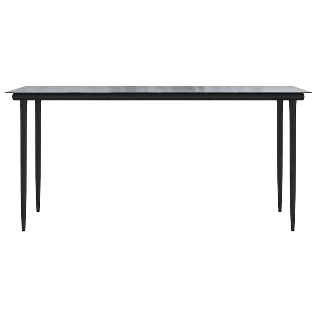 7 Dele Spisebordssæt Til Haven Polyrattan Glas - Billede 8