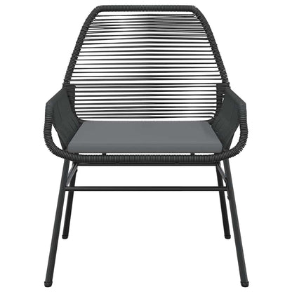 9 Dele Spisebordssæt Til Haven Med Hynder Polyrattan Glas