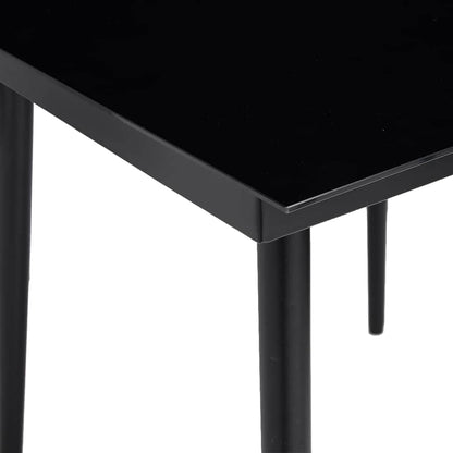 9 Dele Spisebordssæt Til Haven Med Hynder Polyrattan Glas