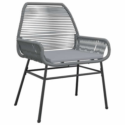 9 Dele Spisebordssæt Til Haven Med Hynder Polyrattan Glas