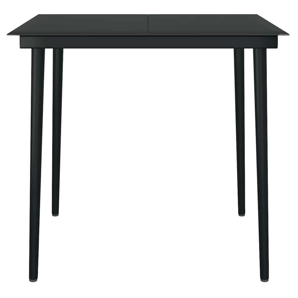 3 Dele Spisebordssæt Til Haven Polyrattan Glas - Billede 7