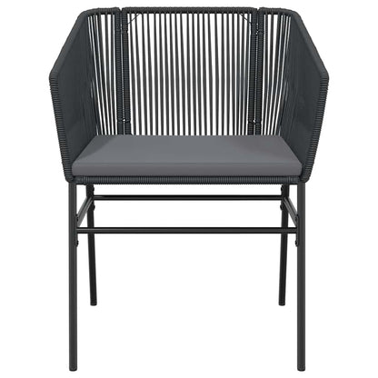 7 Dele Spisebordssæt Til Haven M. Hynder Polyrattan Glas