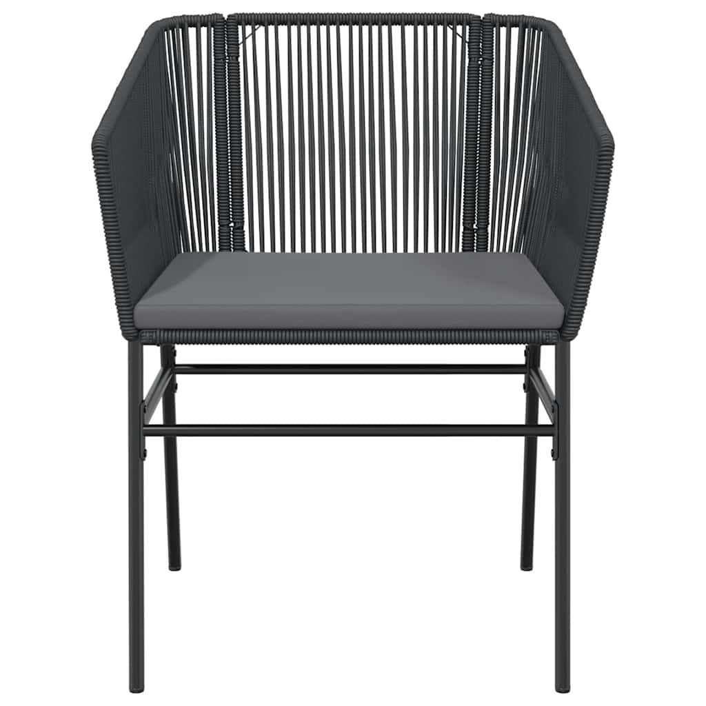 7 Dele Spisebordssæt Til Haven M. Hynder Polyrattan Glas