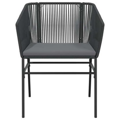 7 Dele Spisebordssæt Til Haven M. Hynder Polyrattan Glas