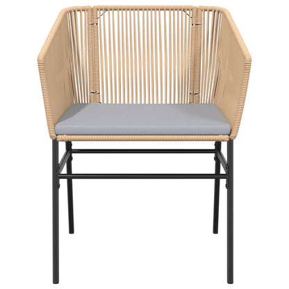7 Dele Spisebordssæt Til Haven M. Hynder Polyrattan Glas