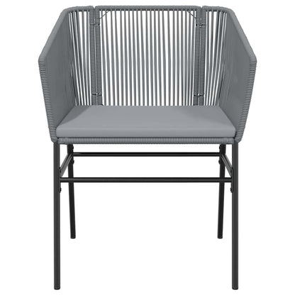7 Dele Spisebordssæt Til Haven M. Hynder Polyrattan Glas