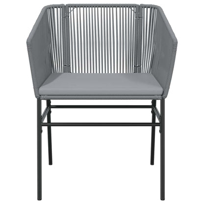 7 Dele Spisebordssæt Til Haven M. Hynder Polyrattan Glas