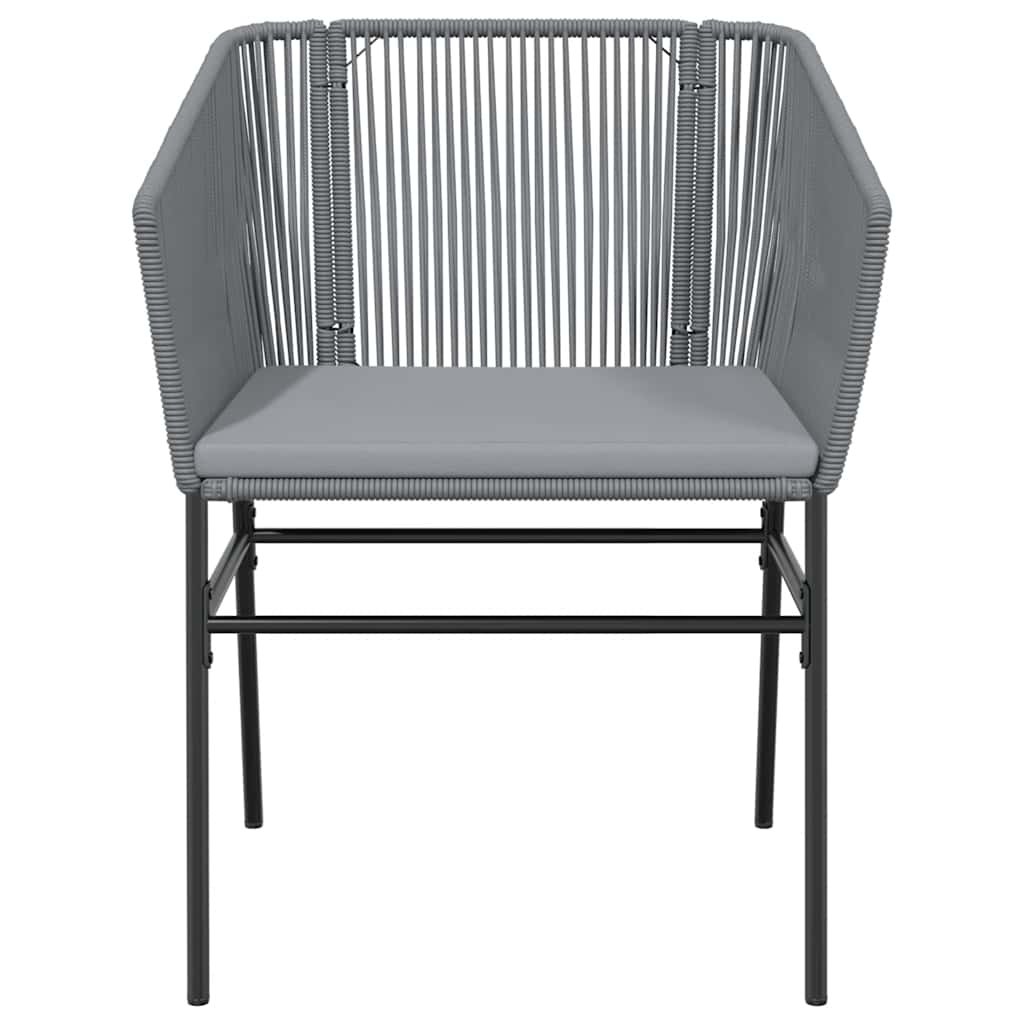 7 Dele Spisebordssæt Til Haven M. Hynder Polyrattan Glas