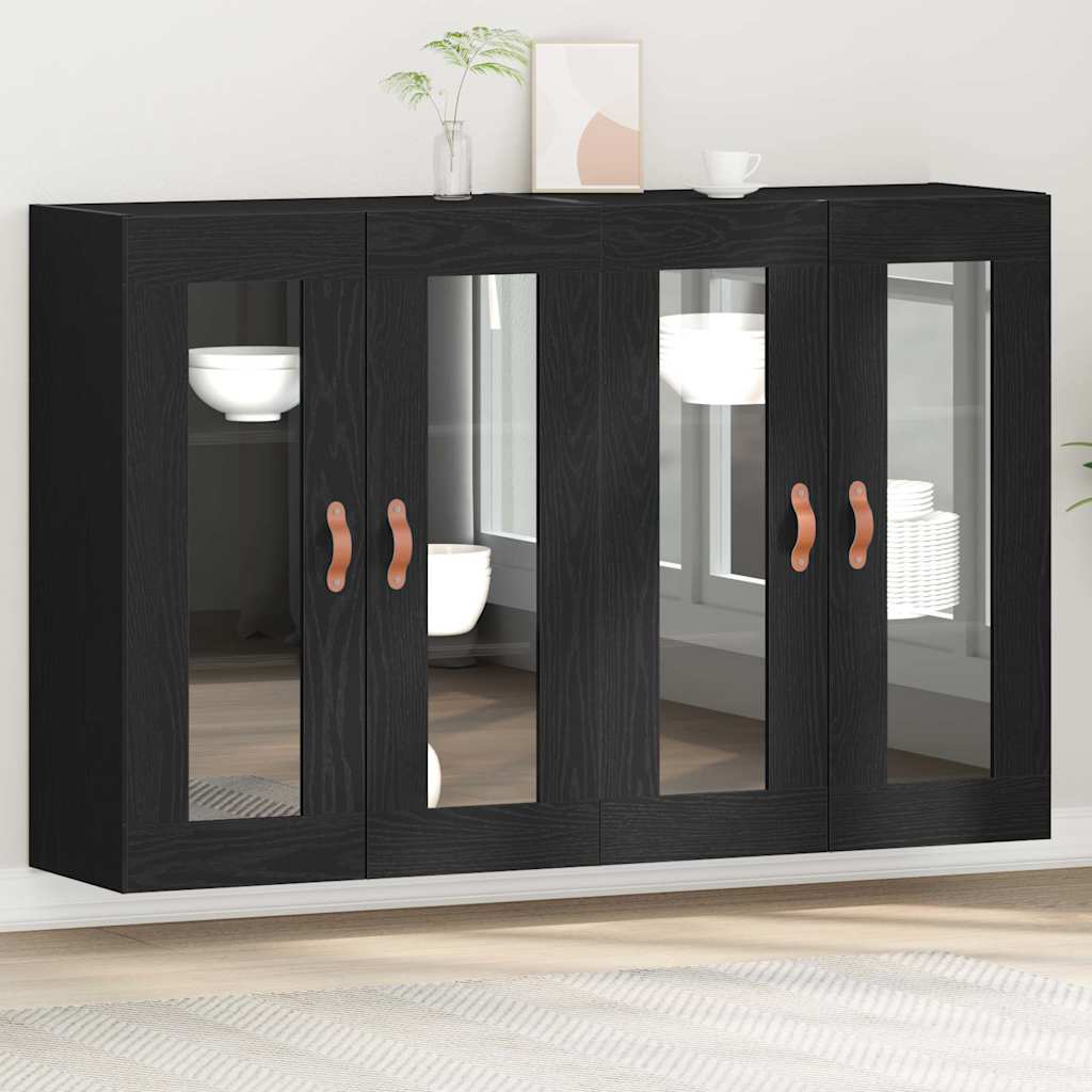 Væggeskabe 2 Dele 69,5 X 34 X 90 Cm Konstrueret Træ - Variant 3334301
