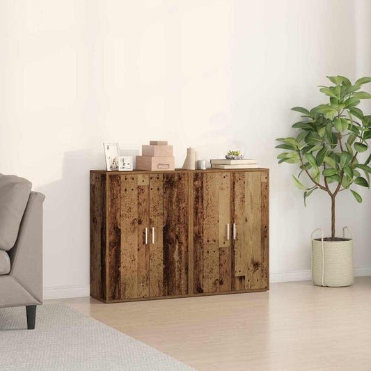 Sideboard Gammelt Træ 60 X 31 X 84 Cm Konstrueret Træ - Hovedbillede