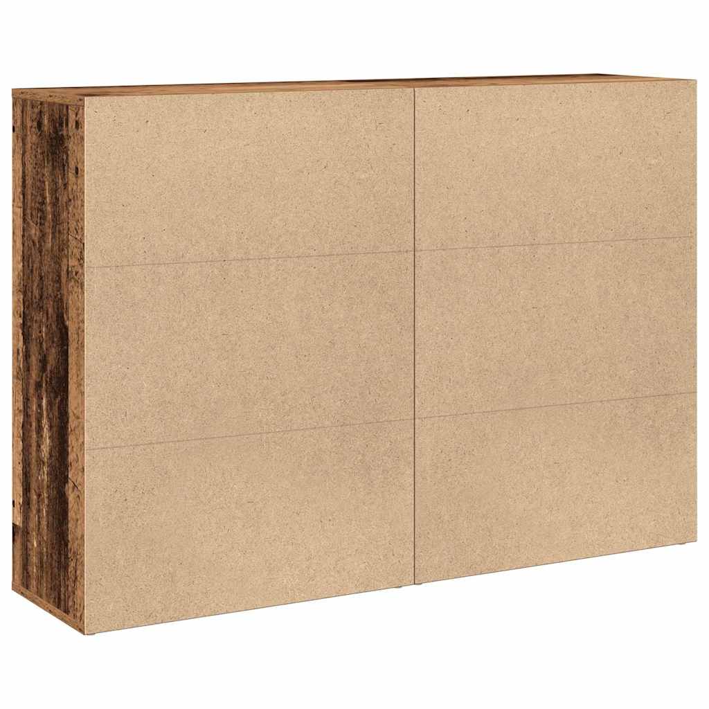 Sideboard Gammelt Træ 60 X 31 X 84 Cm Konstrueret Træ - Billede 8