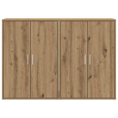 Sideboard Artisan Eg 60 X 31 X 84 Cm Konstrueret Træ - Billede 6