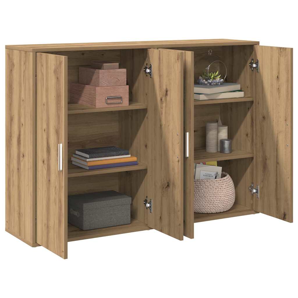 Sideboard Artisan Eg 60 X 31 X 84 Cm Konstrueret Træ - Billede 3