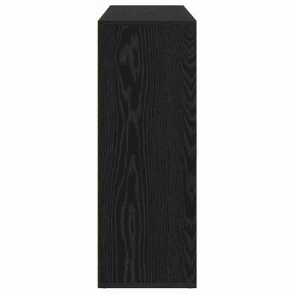 Sideboard Sort Eg 60 X 31 X 84 Cm Konstrueret Træ - Billede 7