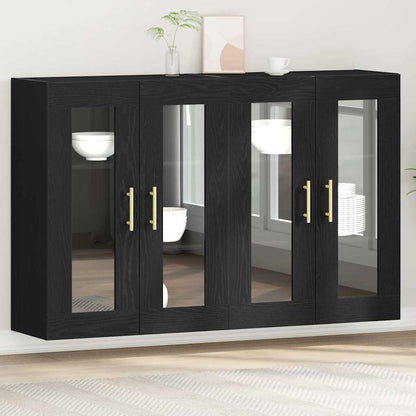 Væggeskabe 2 Dele 69,5 X 34 X 90 Cm Konstrueret Træ - Variant 3334307