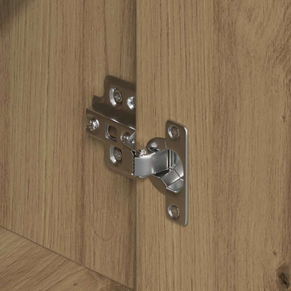 Sideboards 2 Pcs Artisan Eg 79 X 38 X 80 Cm Konstrueret Træ - Billede 9