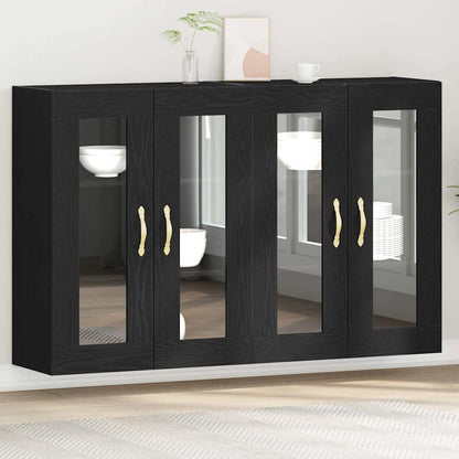 Væggeskabe 2 Dele 69,5 X 34 X 90 Cm Konstrueret Træ - Variant 3334319