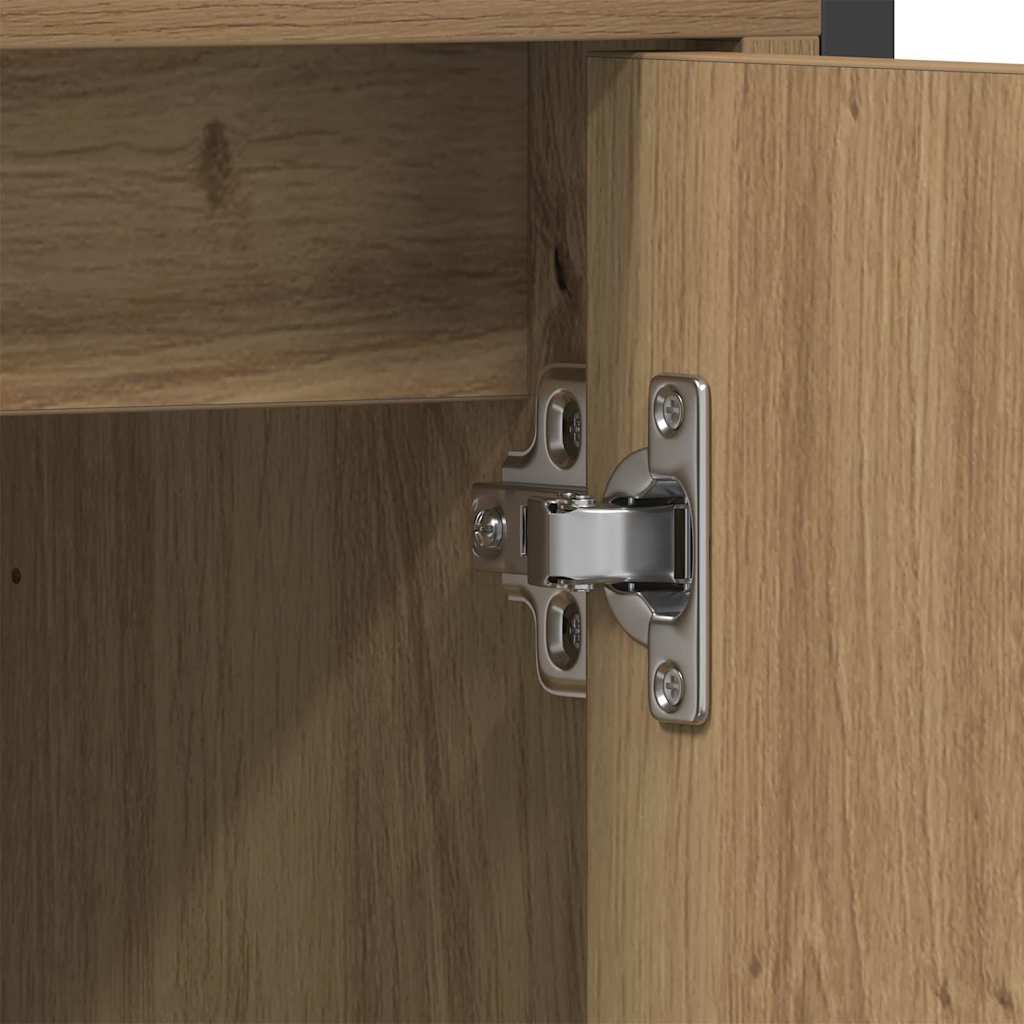 Badeværelsesmøbel Sæt Med Opbevaring 2 Pcs Brun 60 X 30 X 60 Cm - Billede 11