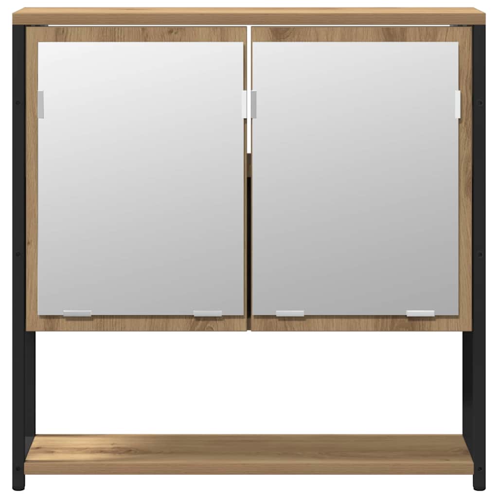 Badeværelsesmøbel Sæt Med Opbevaring 2 Pcs Brun 60 X 30 X 60 Cm - Billede 7