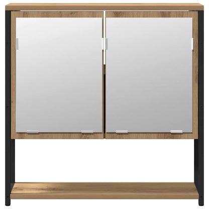 Badeværelsesmøbel Sæt Med Opbevaring 2 Pcs Brun 60 X 30 X 60 Cm - Billede 7